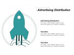 Advertising distribution ppt powerpoint presentation portfolio model cpb