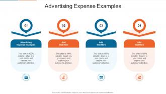Advertising Expense Examples In Powerpoint And Google Slides Cpb