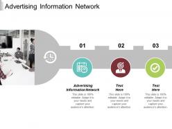 Advertising information network ppt powerpoint presentation ideas slides cpb