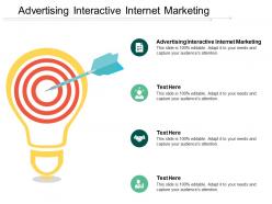 Advertising interactive internet marketing ppt powerpoint presentation file mockup cpb
