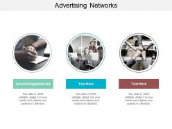Advertising networks ppt powerpoint presentation diagram ppt cpb