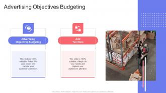 Advertising Objectives Budgeting In Powerpoint And Google Slides Cpb