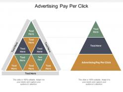 Advertising pay per click ppt powerpoint presentation infographics design ideas cpb