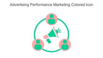 Advertising Performance Marketing Colored Icon In Powerpoint Pptx Png And Editable Eps Format