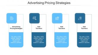 Advertising Pricing Strategies In Powerpoint And Google Slides Cpb