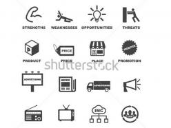 Advertising promotion product price ppt icons graphics