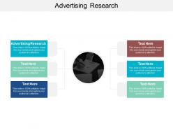 Advertising research ppt powerpoint presentation diagram templates cpb
