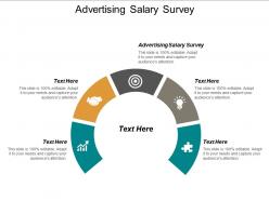 Advertising salary survey ppt powerpoint presentation icon influencers cpb