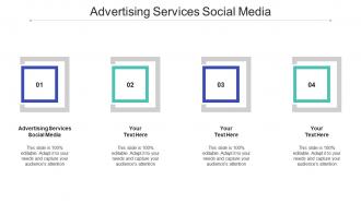 Advertising services social media ppt powerpoint presentation inspiration gallery cpb