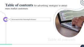 Advertising Strategies To Attract Mass Market Customers MKT CD V Adaptable Professionally