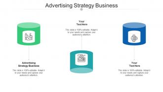 Advertising strategy business ppt powerpoint presentation show inspiration cpb