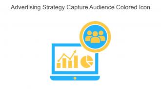 Advertising Strategy Capture Audience Colored Icon In Powerpoint Pptx Png And Editable Eps Format