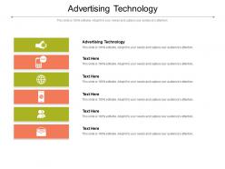 Advertising technology ppt powerpoint presentation portfolio guide cpb