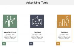 Advertising tools ppt powerpoint presentation portfolio icon cpb