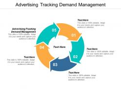 Advertising tracking demand management ppt powerpoint presentation model background cpb