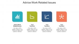 Advice work related issues ppt powerpoint presentation slides shapes cpb