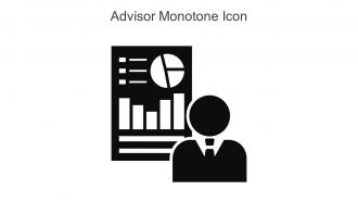 Advisor Monotone Icon In Powerpoint Pptx Png And Editable Eps Format