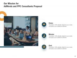 Adwords and ppc consultants proposal powerpoint presentation slides