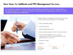 Adwords and ppc management proposal powerpoint presentation slides