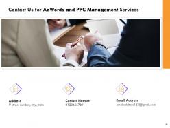 Adwords and ppc management proposal powerpoint presentation slides