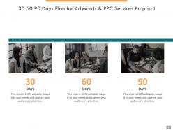 Adwords and ppc proposal template powerpoint presentation slides