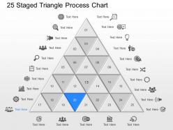 Ae 25 staged triangle process chart powerpoint template
