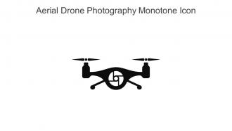 Aerial Drone Photography Monotone Icon In Powerpoint Pptx Png And Editable Eps Format