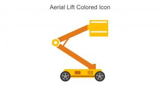 Aerial Lift Colored Icon In Powerpoint Pptx Png And Editable Eps Format