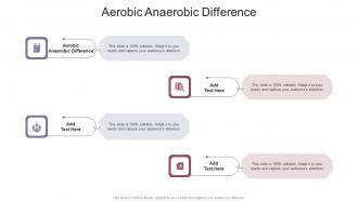 Aerobic Anaerobic Difference In Powerpoint And Google Slides Cpb
