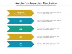 Aerobic vs anaerobic respiration ppt powerpoint presentation infographic template pictures cpb