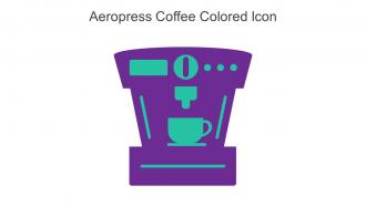 Aeropress Coffee Colored Icon In Powerpoint Pptx Png And Editable Eps Format