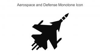 Aerospace And Defense Monotone Icon In Powerpoint Pptx Png And Editable Eps Format