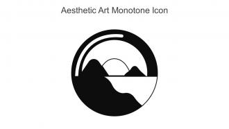 Aesthetic Art Monotone Icon In Powerpoint Pptx Png And Editable Eps Format
