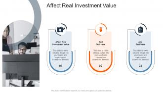 Affect Real Investment Value In Powerpoint And Google Slides Cpb