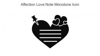 Affection Love Note Monotone Icon In Powerpoint Pptx Png And Editable Eps Format