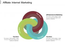 Affiliate internet marketing ppt powerpoint presentation ideas topics cpb