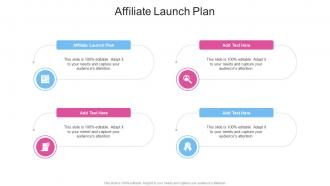 Affiliate Launch Plan In Powerpoint And Google Slides Cpb