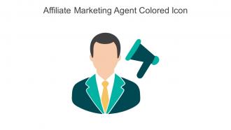 Affiliate Marketing Agent Colored Icon In Powerpoint Pptx Png And Editable Eps Format
