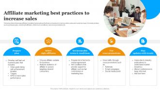 Affiliate Marketing Best Practices To Increase Sales Implementing Marketing Strategies