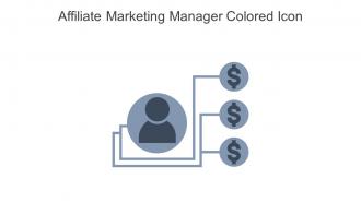 Affiliate Marketing Manager Colored Icon In Powerpoint Pptx Png And Editable Eps Format