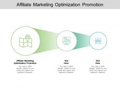 Affiliate marketing optimization promotion ppt powerpoint presentation professional model cpb