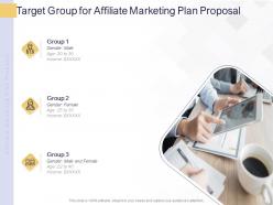 Affiliate Marketing Plan Proposal Powerpoint Presentation Slides