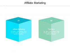 Affiliate marketing ppt powerpoint presentation outline cpb