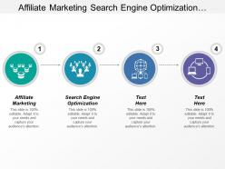 Affiliate marketing search engine optimization content development distribution