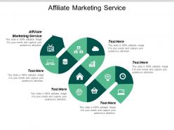 Affiliate marketing service ppt powerpoint presentation file example file cpb