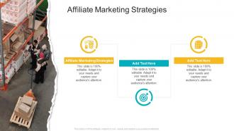 Affiliate Marketing Strategies In Powerpoint And Google Slides Cpb