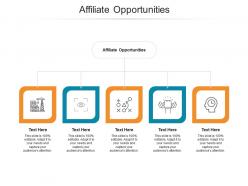 Affiliate opportunities ppt powerpoint presentation layouts graphics download cpb
