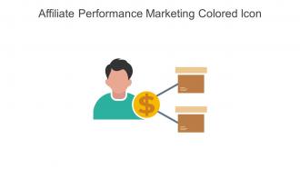 Affiliate Performance Marketing Colored Icon In Powerpoint Pptx Png And Editable Eps Format