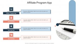 Affiliate Program App In Powerpoint And Google Slides Cpb