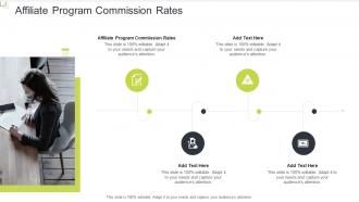 Affiliate Program Commission Rates In Powerpoint And Google Slides Cpb